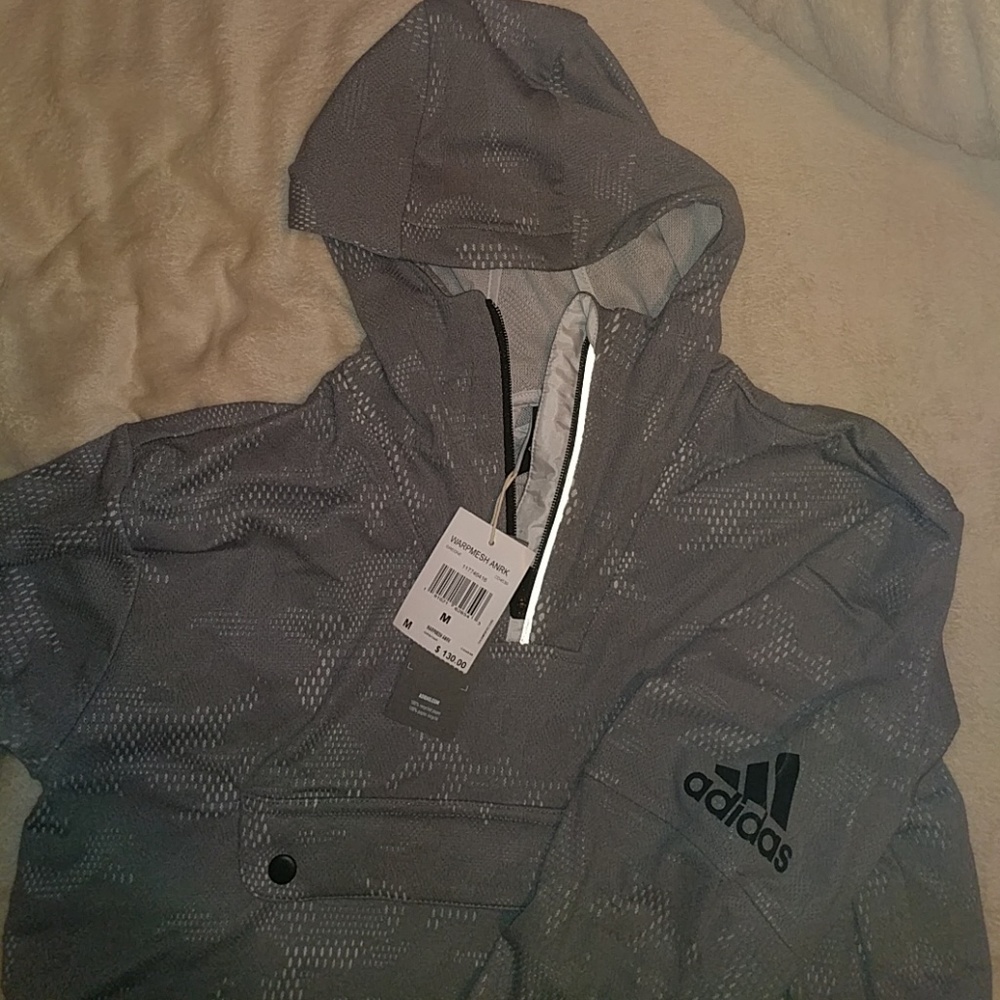 Adidas Warpmesh Hooded 1/4 zip